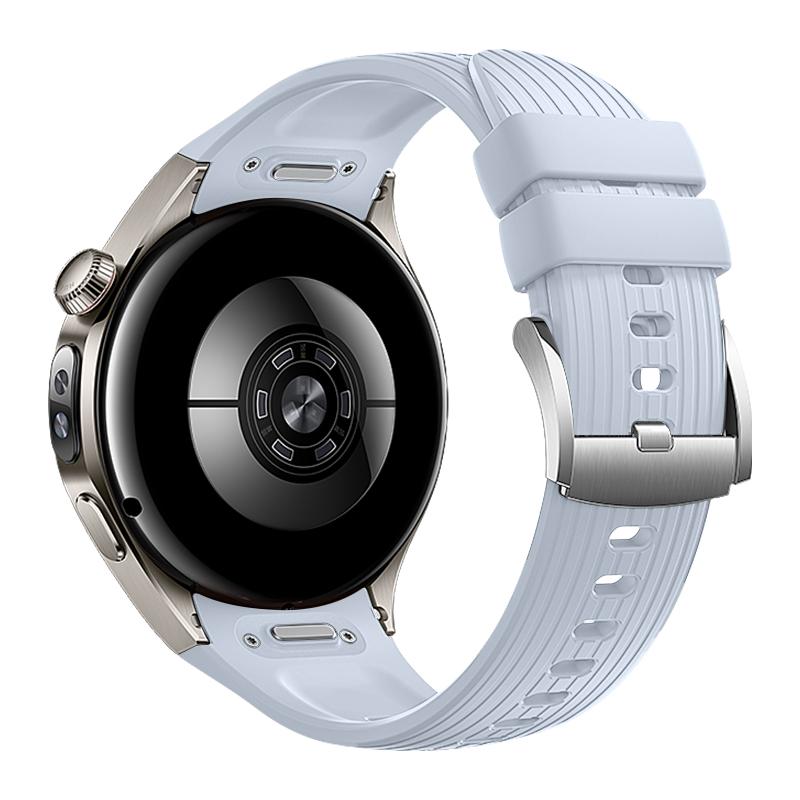 Klockarmband för Huawei Watch 5 42 46mm Män Kvinnor Armband för Huawei Watch 5 42/46mm Tryck Snabbkoppling Silikonarmband Armband