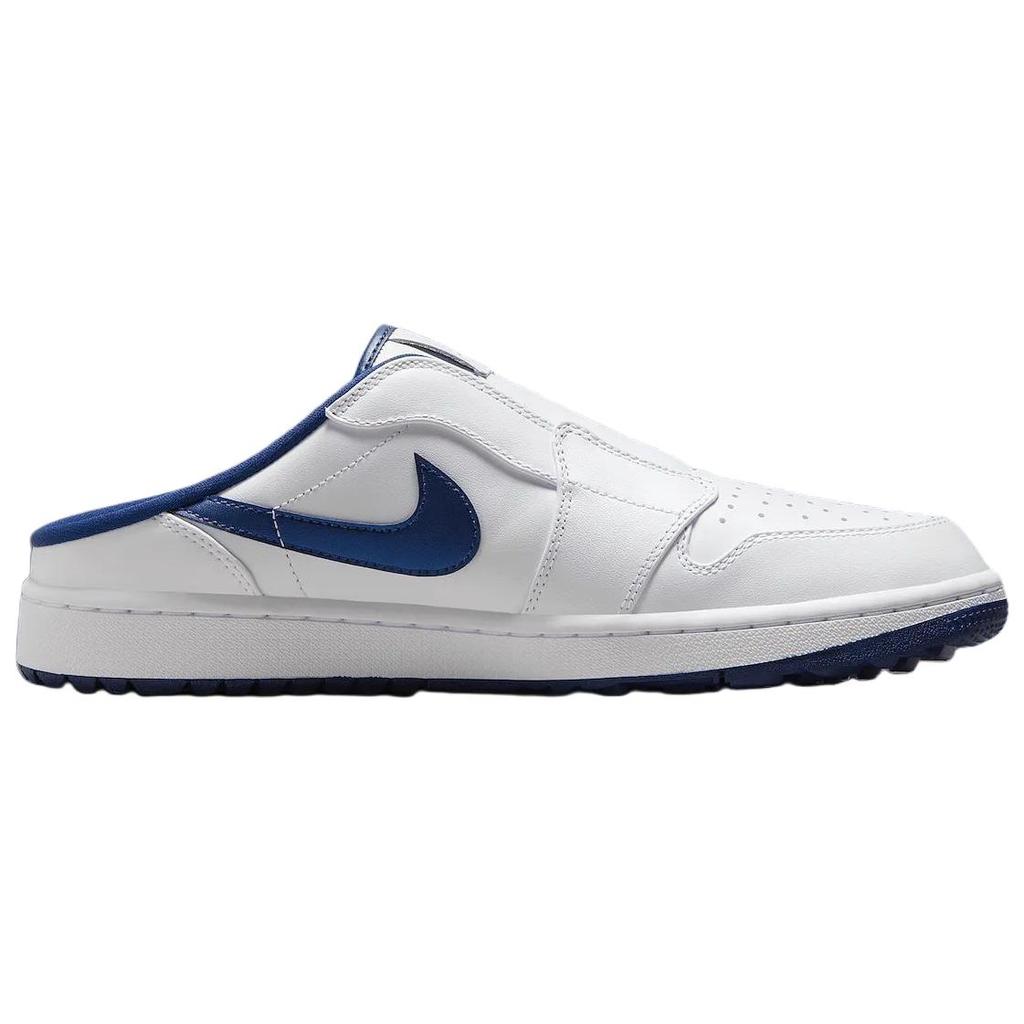 Air Jordan 1 Mule Golf Bílá Půlnoční námořnická pánské tenisky FJ1214-103