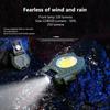 Multifunctional COB Keychain Light with Hand Wave Sensor Portable Clip-on LED Flashlight Hat Headlight for Outdoor Working