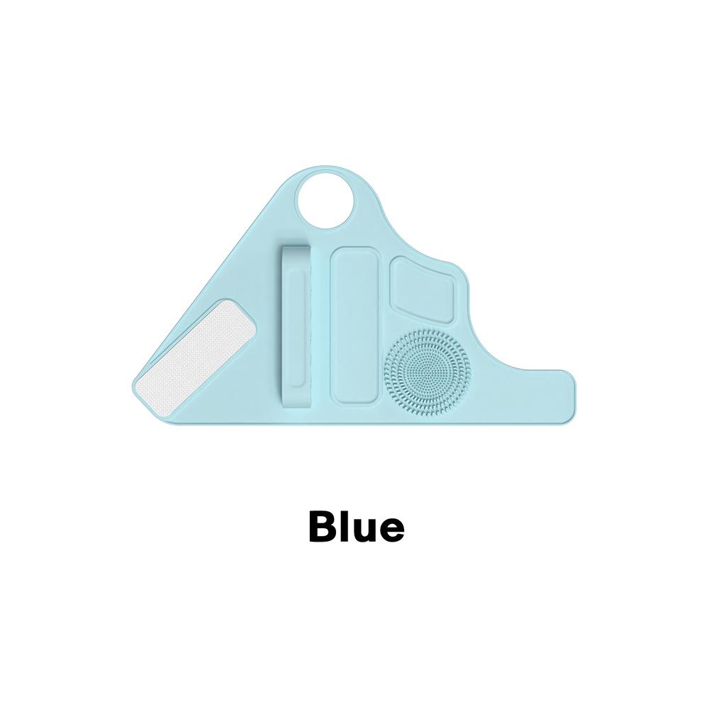 Soft Silicone Makeup Tool Adjustable Makeup Brush Accessories Makeup Palette Wrist Strap Color Palette with Storage