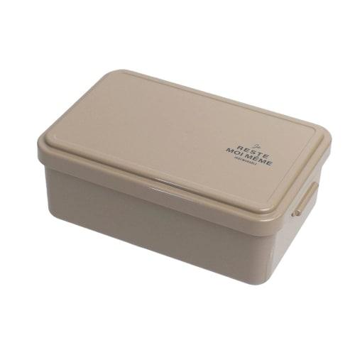

Sabu Unimore Square Lunch Container, 1 Tier, Beige, 600mL, 405419