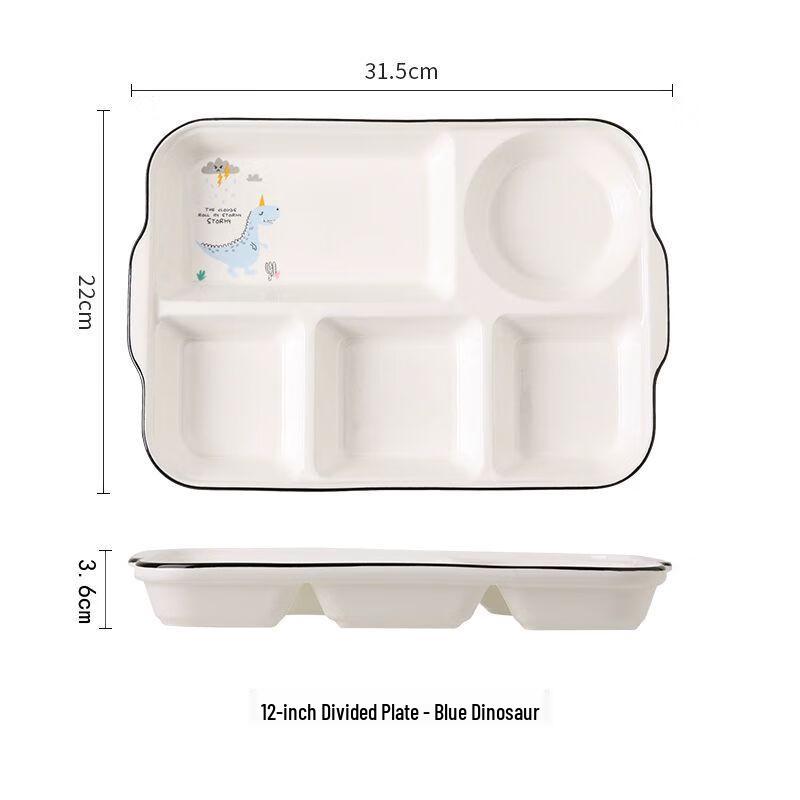 

Ceramic Portion Control Meal Plate