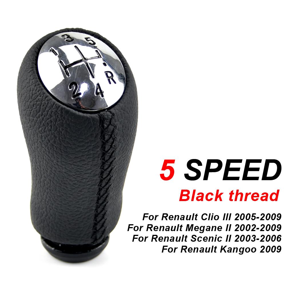 For Renault Kangoo 2009 Renault Megane II 2002-2009 Gear Shift Knob Stick Lever Head Handball Gaiter Boot Case Callor