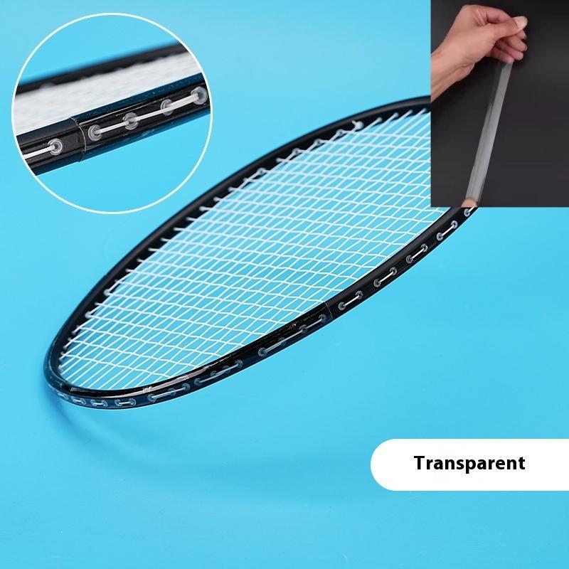 1/5Pcs Badminton Racket Protection Tape Self Adhesive Protective Strip Racquet Head Guard For Sport Badminton Accessories