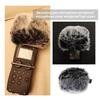 ECSiNG Furry Mic Wind Screen Muff for Zoom H5 H6 Portable Digital Recorder Outdoor Microphone Wind Cover Shield Pop Filter