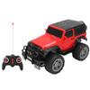 RC Racing Vehicle Rechargeable 1/18 Scale 4CH Remote Control Off Road Car Toy with LED Lights for Boys and Girls
