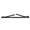 2PCS Car Clothesline 5 Holes 6 Hooks Adjustable Portable Car Clothes Hanger Strap Travel Clothesline for RV Pickup