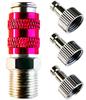 Airbrush Works Airbrush Joint Quick Joint with 3 Made In Airbrush Quick Change Joint Coupler AW-010 Plugs, Japan, One-Touch Joint, Joint, (Quick