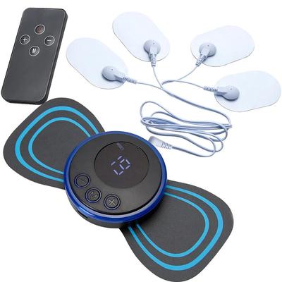 Mini-Nackenmassagegerät, tragbares EMS-Elektro-Nackenmassagekissen, Schmerzlinderung, Puls-Körpermuskelstimulator, Massagewerkzeuge