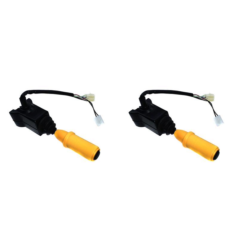 2X Переключатель рычага вперед и назад PowerShift Рулевой переключатель 701/21201 701-21201 701-19501 Для экскаватора-погрузчика JCB X Black Yellow