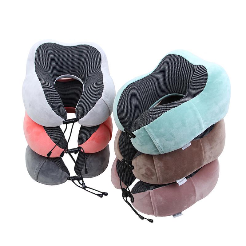 Portable Memory Foam U-Shaped Neck Pillow