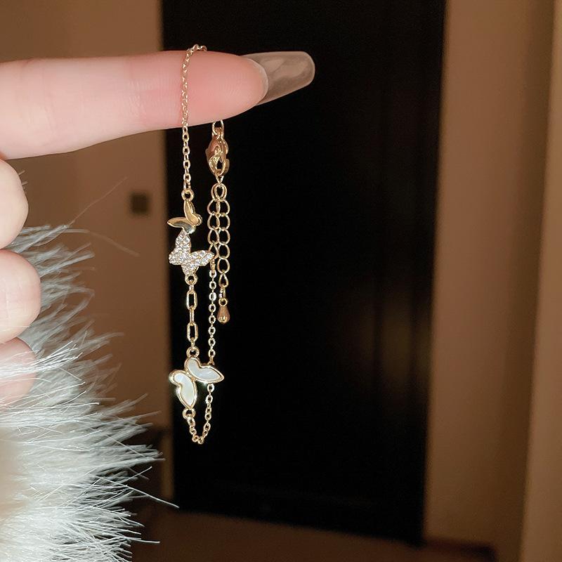 Neue Südkorea Exquisite Schmetterling Armband Einfache Temperament Mode Armband frauen Schmuck