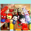 Uroczy Marvel Kreskówkowy Spiderman Brelok dla Pary Gumowe Akcesoria do Kluczy