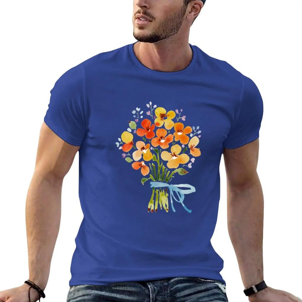 patterns Everyday | Summer bouquet T-Shirt shirts graphic tees Short sleeve tee oversized t shirts for