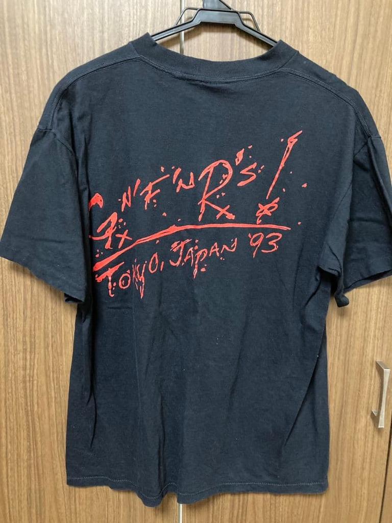 [USED] GUNS N' ROSES 1993 T-shirt Black