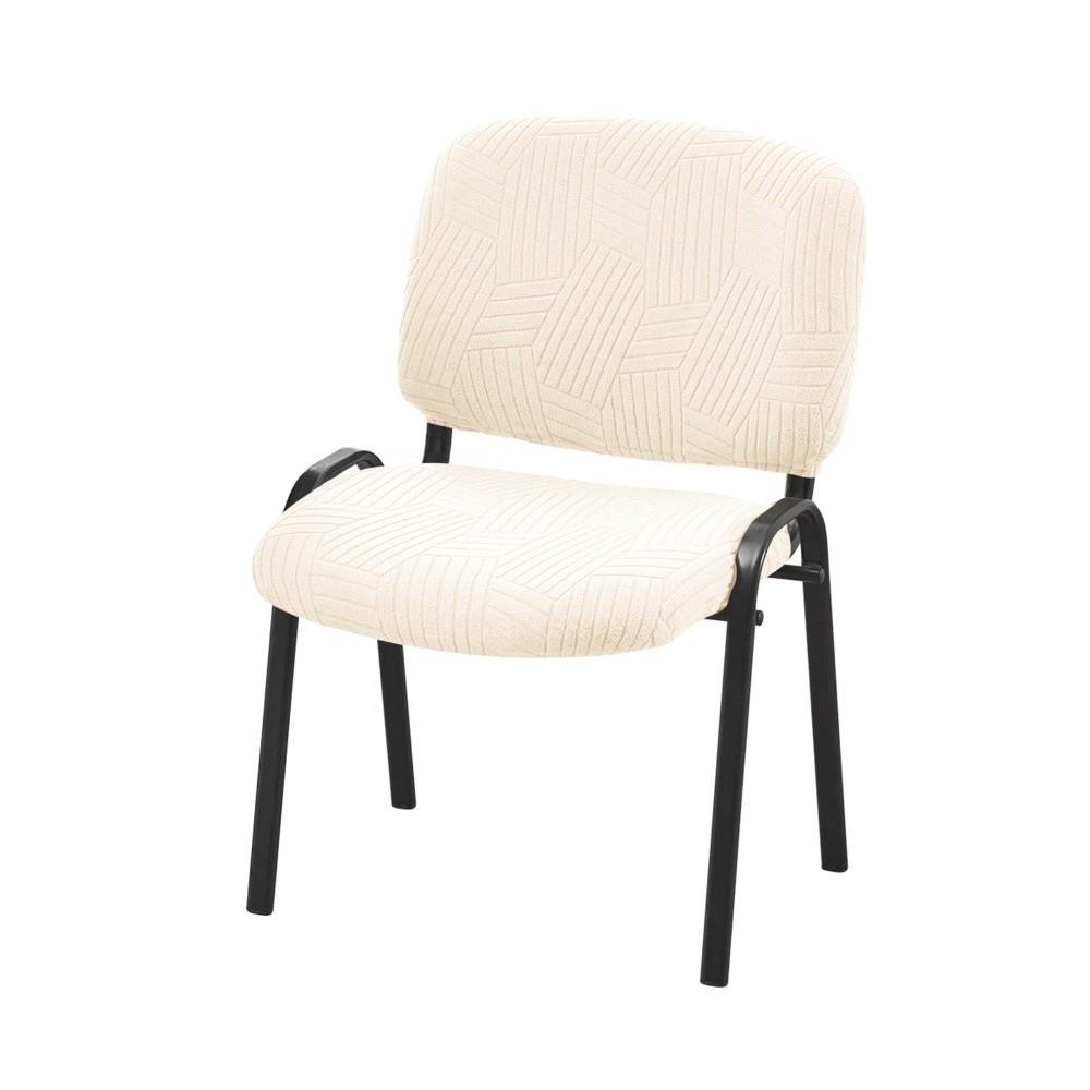Separate Seat And Backrest Chair Slipcovers Elastic Material Fabric Chair Covers Hotel Use