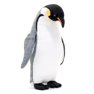 Colorata Emperor Penguin Plush Toy (Real Penguin Family Series  Soft Touch  Fluffy) Realistic Penguin Toy Gift Present Birthday Gift First Toy