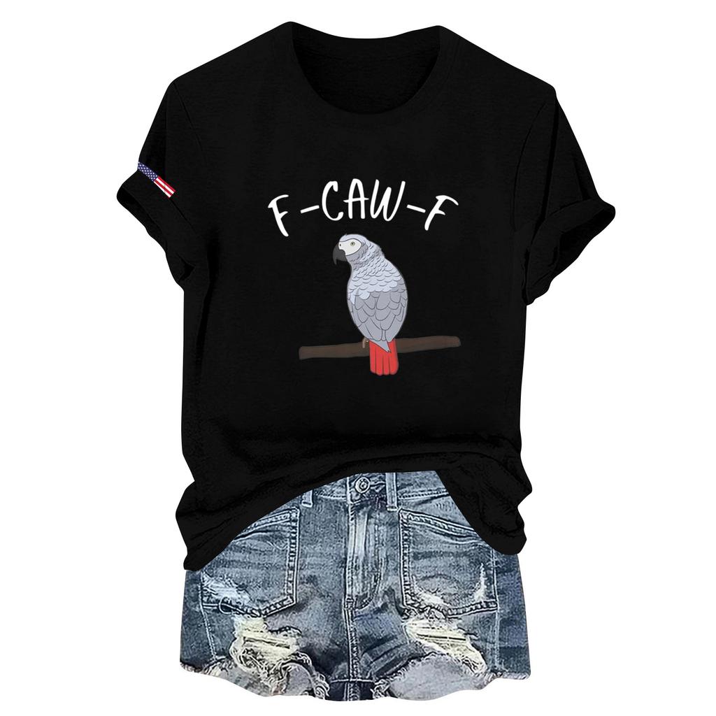 Trička Trička s krátkým rukávem Pro ženy Módní topy Lehké Měkké Ležérní Letní outfity Oblečení