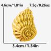 6pcs Stainless Steel Real Natural Shell Enamel Charms For Jewelry Making Bulk Ocean Animal Pendant DIY Breloque Acier Inoxydable