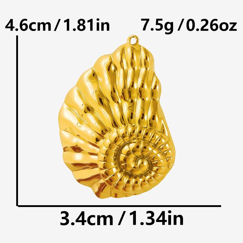 6pcs Stainless Steel Real Natural Shell Enamel Charms For Jewelry Making Bulk Ocean Animal Pendant DIY Breloque Acier Inoxydable