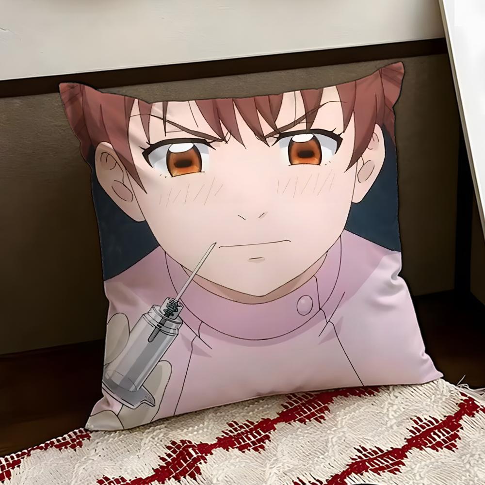 Anime The GGene of AI Cushion Cover Reversible Soft Durable Pillow Cover Home  Car MultiScene Use for Daily Comfort