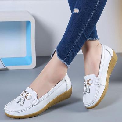 New Women's Shoes Wedge Heels Thick Soled Mother Casual Nurse Shoes Cover Women's Shoes