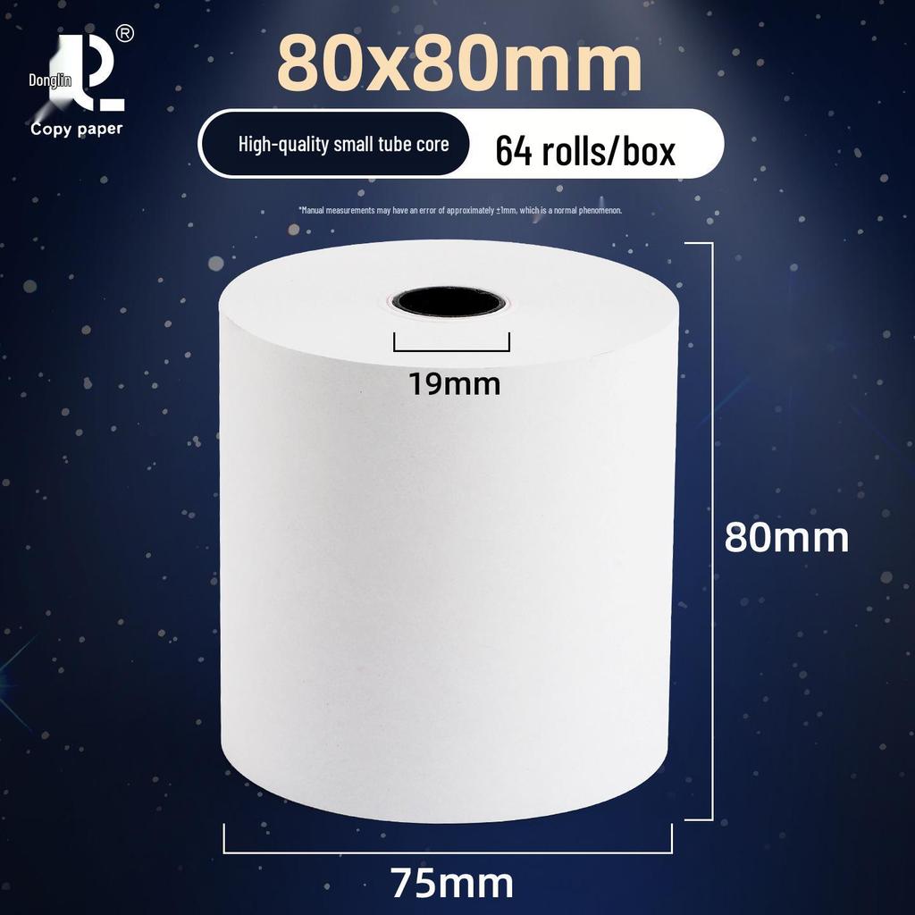Thermal Receipt Paper 57x50 & 80x80 for Delivery & Supermarket Tickets