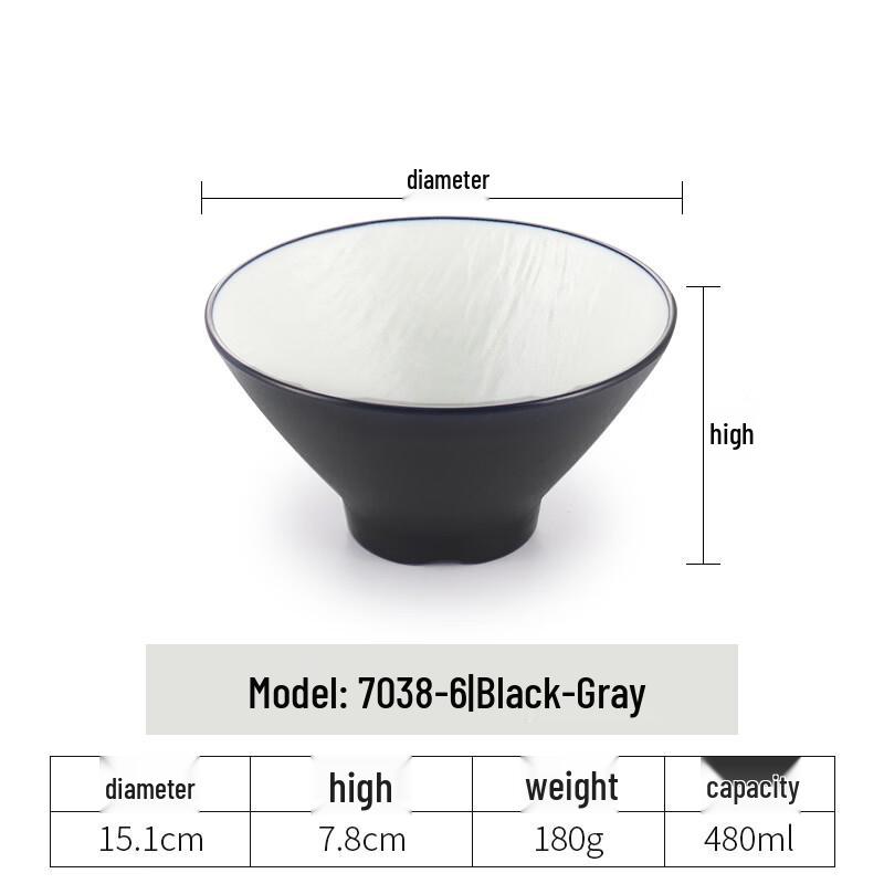 abay Minimalist Melamine Multipurpose Bowl