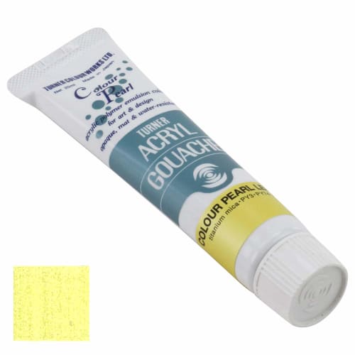 

Turner Color Acrylic Gouache Color Pearl Lemon AG020404 20ml (No. 6)
