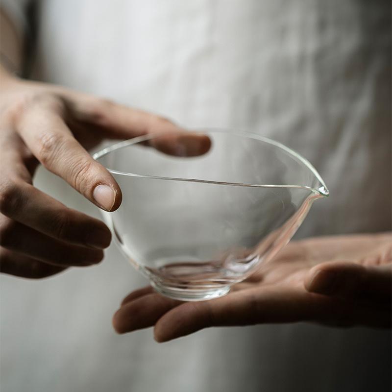 Copo de Chá de Vidro Resistente ao Calor Estilo Japonês Jarro de Chá Jarro de Chá Kung Fu Puer Xícara de Chá Utensílio de Chá