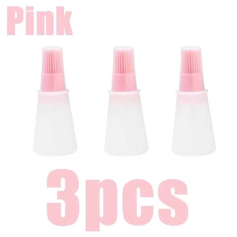 1/2/3PCS Kitchen Accessories Tools Silicone Oil Brush Basting Brushes Cake Butter Bread Pastry Brush Cooking Utensil