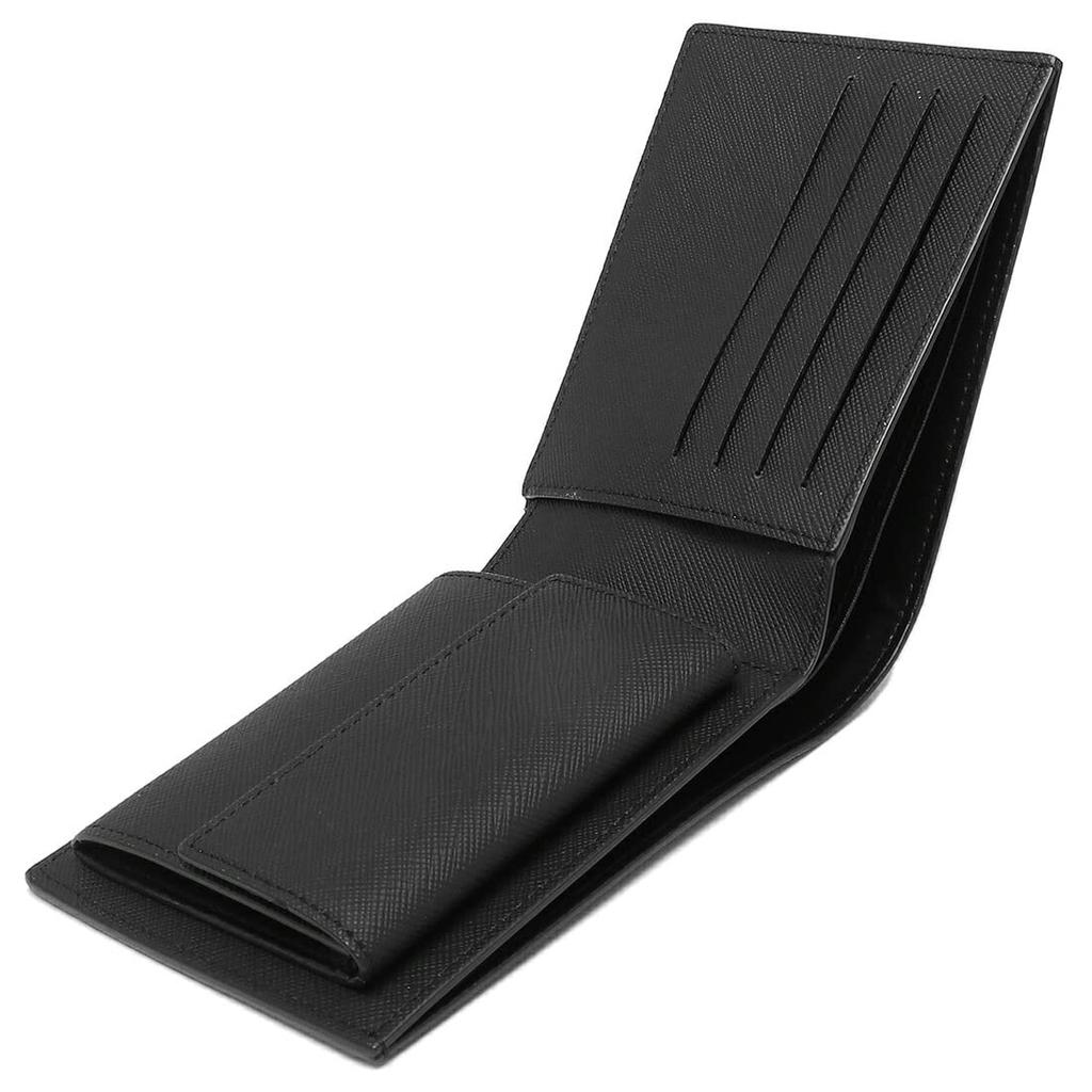 [Dunhill] Men's PLAIN 4CC & COIN PURSE BILLFOLD WALLET 22R2P10PS 001R Black [Parallel Import]