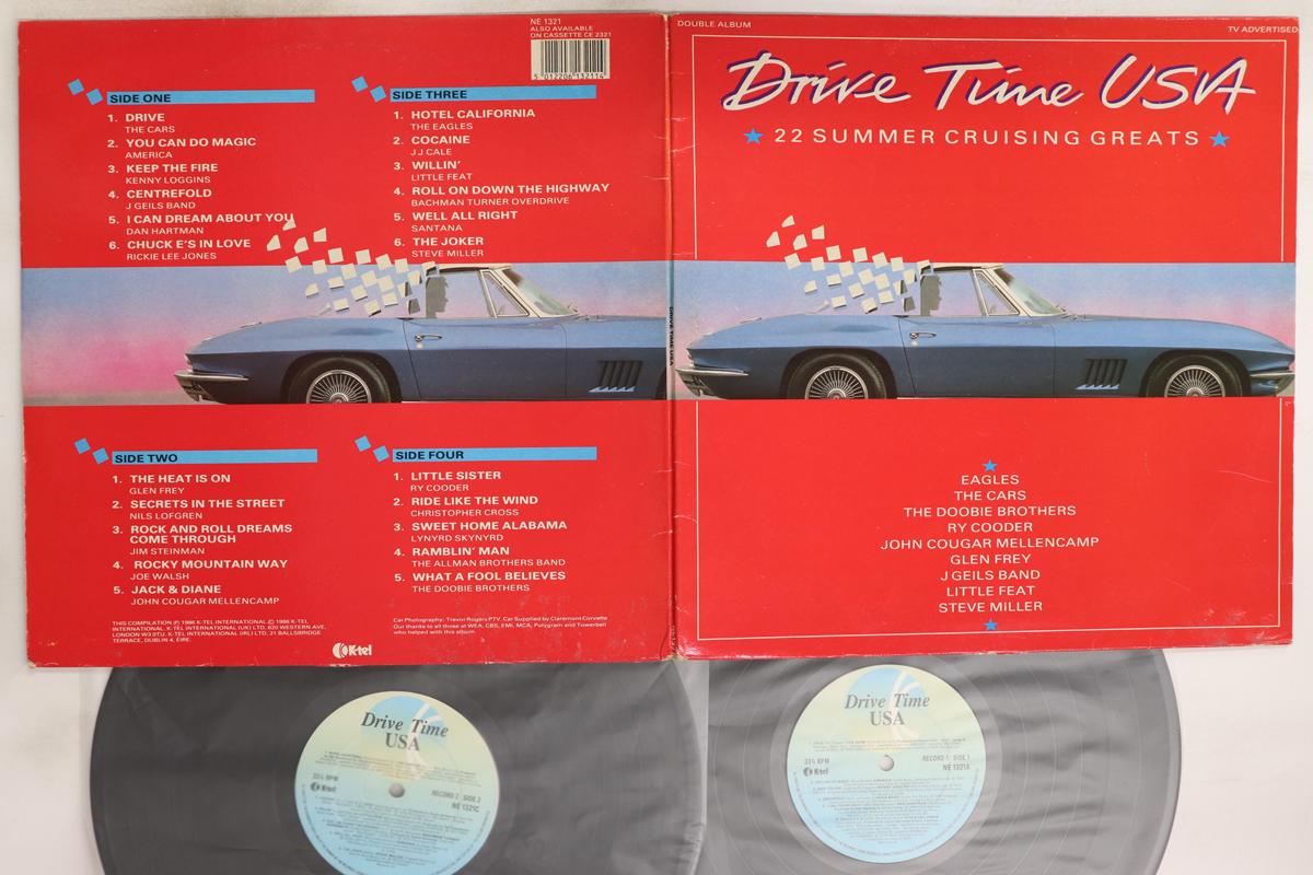 

LP Record VARIOUS - Drive Time USA NE1321 K-TEL 1986 UK Rock Used