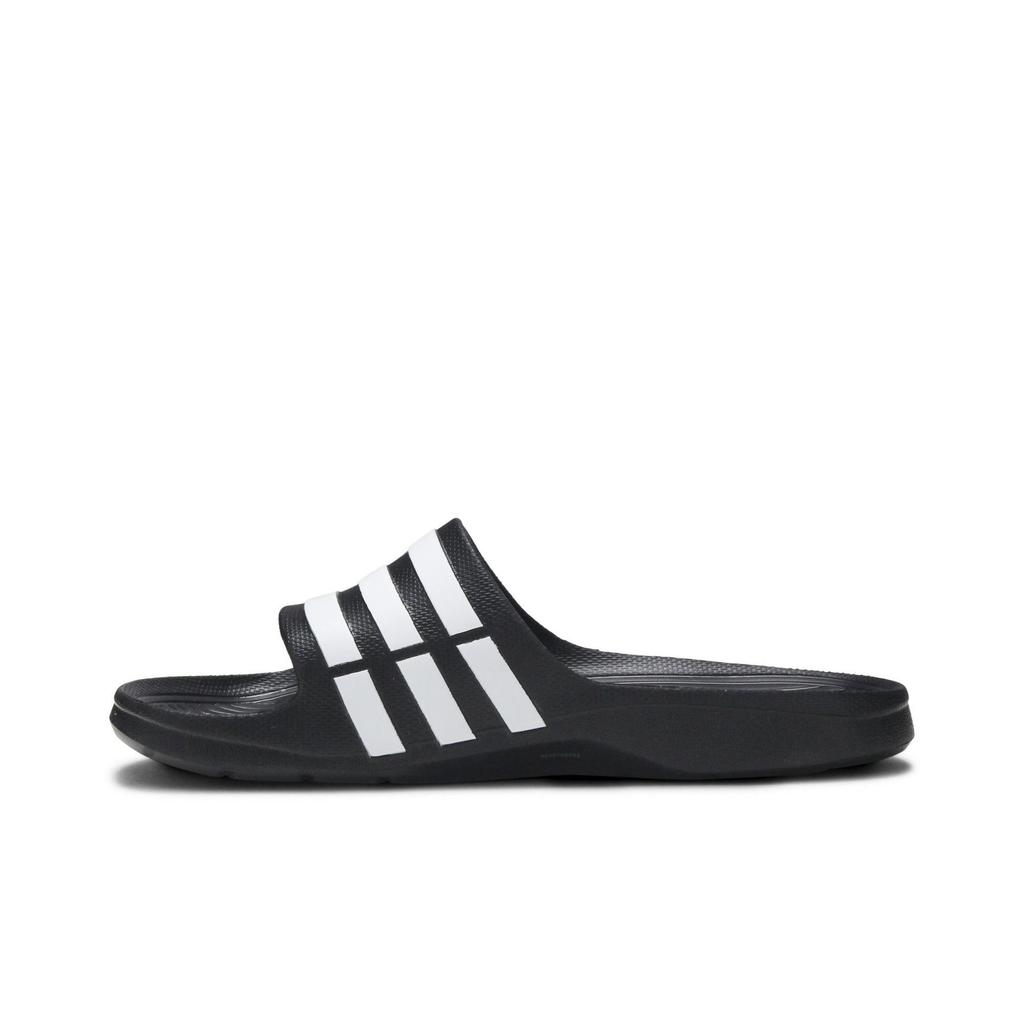 adidas Duramo Slide 'Black' (Unisex) Black / White / Black Slide Slippers G15890