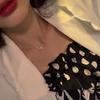 Fairy! New bow zircon necklace ins temperament design sense collarbone chain Internet celebrity sense female summer