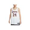 Camiseta de Baloncesto NBA Edición de Asociación Dri-FIT ADV Los Angeles Lakers 24 Cómoda Suave Agradable a la Piel Secado Rápido Cuello Redondo DM5911-101