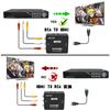 AV to HDMI Converter with RCA to HDMI AV2HDMI USB Converts Composite to Audio Transfer Compatible with Super VCR and DVDs L'QECTED Converter, Cable,