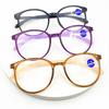 Retro Reading Glasses Ultra-Light Plain Artifact Old Man Mirror High Definition Anti-Blue Light Old Light Glasses