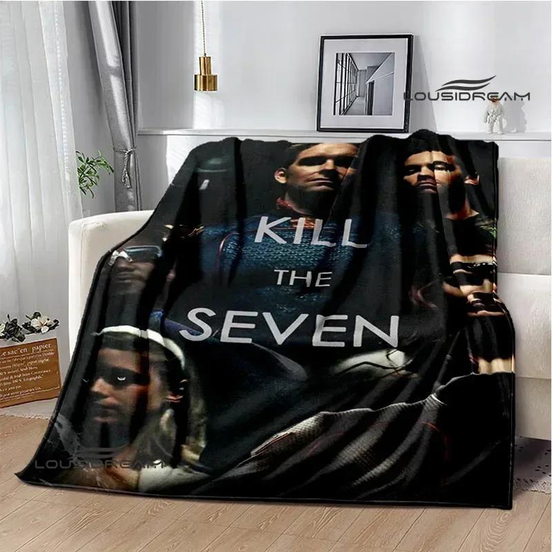 U.S. Drama The Boys Printed Blankets Picnic Blanket Warm Flannel Blankets Soft and Comfortable Blanket Bed Linings Birthday Gift