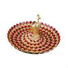 Cosmetic Tray for Vanity Storage And Serving Fruit Dish Dresser Desk