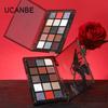 Ucanbe15 Color Eyeshadow Palette Red Robe Dark Black Series Red White Gothic Christmas Play Makeup Cosplay