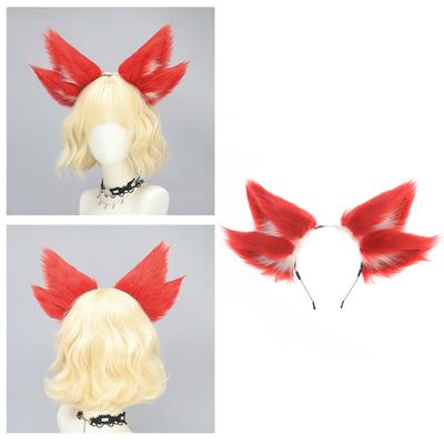 Beast Ear Headband Halloween Maid Hairhoop Role Playing Dress Up Hairdband Costume Accessories Cosplay Headpiece