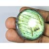 143Cts Natural Labradorite Round Crystal Cabochon loose Gemstone 45X45MM SK-1980