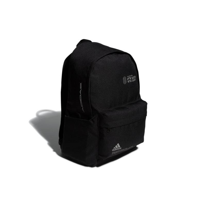 adidas Recycled Material Backpack Regular Unisex Black Adidas H30337