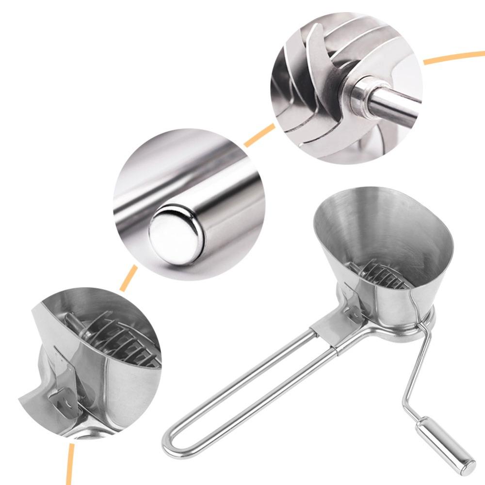 Stainless Steel Vegetable Chopper Efficient Rolling Mincer Spice Mill Durable Easy to Clean Coriander Chopper Home Cooking