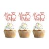12 stücke Cupcake Topper „Miss to Mrs“ Vorschlag Diamant Ring Kuchen Topper Hochzeit Engagement Bachelorette Party Braut Dusche Decor