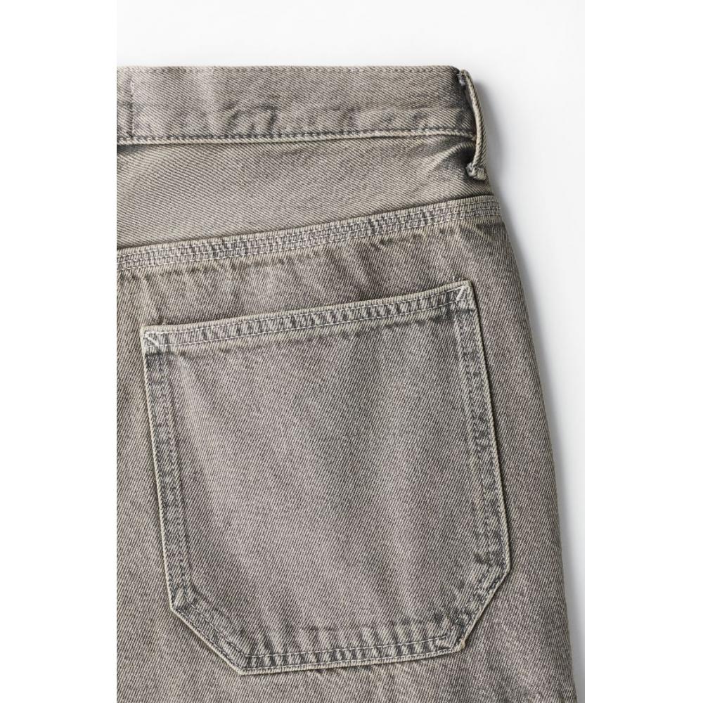 H M Baggy Cargo Jeans Beige