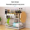 Stainless Steel 3-Layer Kitchen Storage & Drain Rack