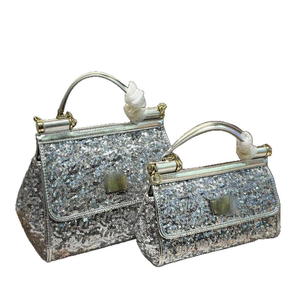 D Kleine G Pailletten High-End Dames Crossbody & Schoudertas