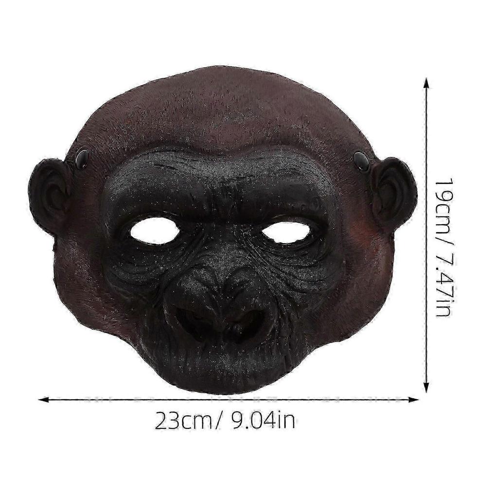 2026 Best!! Spooky Halloween Decorative Mask For Masquerade Balls Created With PU In 1Set
